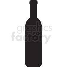 Silhouette Of Wine Bottle No Background Clip Art Wine Bottle Background Clipart