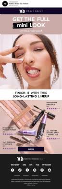 UD Naked3 mini campaign