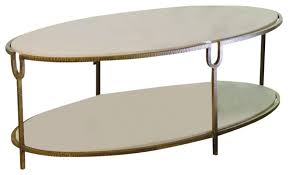 4.5 out of 5 stars. Iron And Stone Oval Coffee Table Transitional Coffee Tables By Hedgeapple Houzz