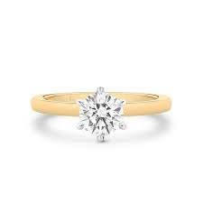 Goldring mit Diamanten