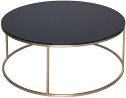 With glass coffee tables, wooden coffee tables, and metal coffee tables on offer, you can easily find the perfect match for your space, whatever your style or taste. Westminster Black Glass And Brass Round Coffee Table Cfs Furniture Uk