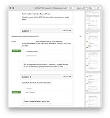 Comm 160 Lesson 3 Assessment Answers Penn State University Penn State University Lesson Penn State