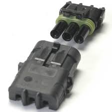 Fastronix 50/30 amp weatherproof automotive relay and socket kit. Sand Sealed Water Resistant Gm Weather Pak 3 Wire Connector Housing Only No Terminals Or Seals