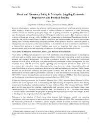 Fiscal policy is the term for how the government uses taxes and spending to influence economic movement. Pdf Fiscal And Monetary Policy In Malaysia Juggling Economic Imperatives And Political Reality