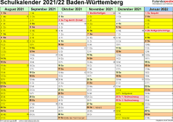 Check spelling or type a new query. Schulkalender 2021 2022 Baden Wurttemberg Fur Pdf