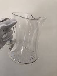 A fabulous vintage Stuart large crystal jug