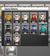 Make your way to the extras menu from the myteam menu and select. Nba 2k21 Myteam On Twitter City Statement And Classic Jerseys Added Today