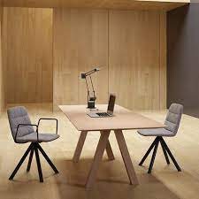 Cab leg vs straight leg vs turned leg | styles explained. John Pawson S Minimal Oak Furniture Sits On V Shaped Legs Furniture Interior Furniture Oak Furniture