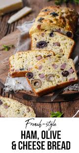 Ham Cheese And Olive Bread In 2020 Olive Bread French Appetizers Easy Appetizer Recipes
