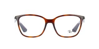 Ray Ban Rb 7066 5585 Light Havana And Blue Glasses Free Lenses Blue Glasses Glasses Ray Bans