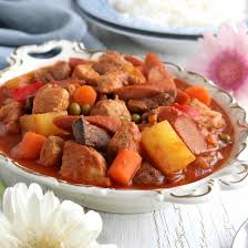 Easy Pork Hamonado Recipe Using Pork Belly Recipe Menudo Recipe Recipes Pork Hamonado Recipe