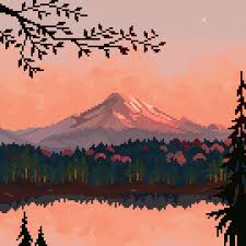 Fall 8pxl Me Pixel Art 2019 Art Pixel Art Landscape Pixel Art Pixel Art Design