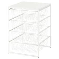 Jonaxel Rahmen Drahtkorbe Deckplatte Weiss Ikea Osterreich Wire Baskets Ikea Drawer Unit