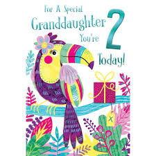 Do you remember the glorious old days when you used to feel special on your birthdays? Granddaughter 2nd Age 2 Today Cute Toucan Happy Birthday Card Lovely Verse On Onbuy