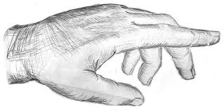 Did you know that the fingers and thumb equal same amount of parts of the body. Left Person Hand Sketch Photo Hand Showing Index Finger Thumb Sketch Piqsels