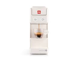 Illy coffee, iperespresso capsule, medium roast espresso pods, compatible with illy iperespresso machines, 21 count (pack of 6) (packaging may vary) 4.6 out of 5 stars. Illy Coffee Maker Machine Y3 2 Espresso Capsules Coffee Machine Compact Design White Buy Online In Montenegro At Montenegro Desertcart Com Productid 50246449