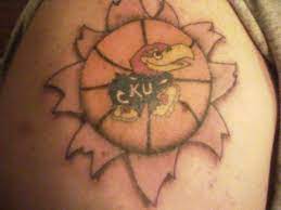 Not a fan of ku my ku jayhawk tattoo by michael williams in austin, tx. Kansas Jayhawk Tattoo Tattoos Cool Tattoos Body Art