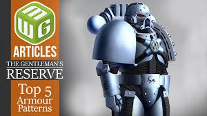 5 out of 5 stars. Dress To Impress Top 5 Favorite Armor Patterns Of The Adeptus Astartes