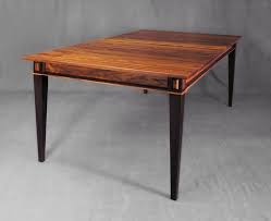 Custom Made Center Leaf Dining Table In Rosewood Table Dining Table Dining