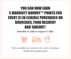 Maybe you would like to learn more about one of these? Marriott Bonvoy Card Now Earns 5 Points Per Dollar On Food Groceries Restaurants Flytrippers