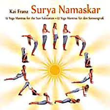 Sūrya namaskāra), salute to the sun or sun salutation, is a practice in yoga as exercise incorporating a flow sequence of some twelve gracefully linked asanas. Surya Namaskar Kai Franz Cd Sat Nam Europe