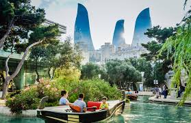 Baku is on the coast of the caspian sea on the southern tip of the absheron peninsula. Baku Azerbaijan Travel Guide Itinerary Things To Do And See In Baku
