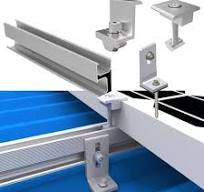Solar Rail Alu Mounting Rail Solar Panel PV Profile Solar System Accessories
