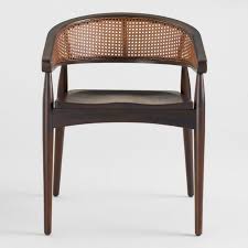 Espresso Brown Cane Back Randall Armchair Set Of 2 Sku 556232 399 98 Woven Dining Chairs Rattan Dining Chairs Leather Dining Chairs