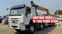 Sinotruk HOWO 400HP Truck/Mounted 16 Tons XCMG Crane GSQS400-4