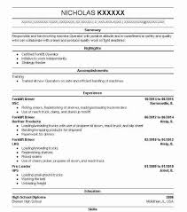 Ideas collection training certificate template free download for. Forklift Driver Resume Example Driver Resumes Livecareer