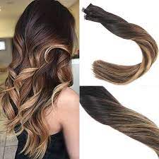 Balayage Sunnyhair Ombre Extensions A Beautiful Way To Acheive Sunshine Look Ethereal Look That Every Human Hair Extensions Tape In Hair Extensions Balayage
