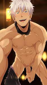 Xbooru - 1boy jujutsu kaisen kuroshinki male male only nude male satoru gojo  solo male | 894597