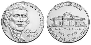 2016 D Jefferson Nickel Coin Value Prices Photos Info