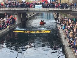 'at about 4.40pm today officers were called over concerns for a man in the water at salford quays. Quacking News Canning O Neill