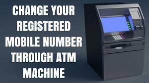 In this video a i have exlpained how to change registered mobile number of bank account through atm/debit card. How To Change Registered Mobile Number On Atm Machine Change Bank Registered Mobile Number Online Youtube