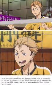Terushima Haikyuu Anime Haikyuu Haikyuu Characters