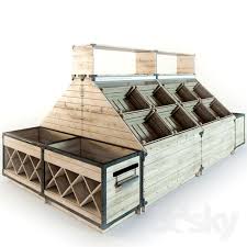 3d Models Shop Vegetable Cooled Collapse Supermarket Design Interior Grocery Store Design Supermarket Design