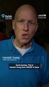 Watch how thousands of UNICEF hygiene kits make their way into #Gaza.  UNICEF Chief Field Operations Hamish Young shares a firsthand account from  #Rafah. , UNICEF continues to call for a humanitarian ...