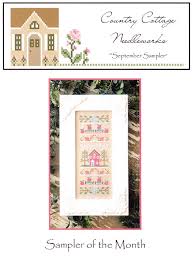 Maybe you would like to learn more about one of these? September Sampler Of The Month Cross Stitch Pattern Country Cottage Needleworks Fat Quarter Shop
