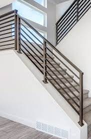 Whether you want inspiration for planning a modern exterior home renovation or are building a designer exterior home from scratch, houzz has 138,825 images from the best designers, decorators, and architects in the country. Elevate Your Lifestyle With A Contemporary Railing Home Design By Candlelight Homes We Build Beaut Staircase Railing Design Home Stairs Design Railing Design