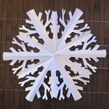 Idéal pour une décoration de noël ou d'un anniversaire reine des neiges. Flocons De Noel En Papier