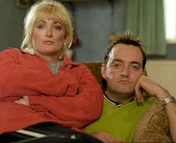 Aherne was also the narrator of gogglebox and appeared in the fast show. Then Caroline Aherne And Craig Cash As Denise And Dave Best The Royle Family Our Heart