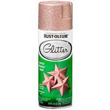 Sign up for our email newsletter. Rust Oleum Specialty 10 25 Oz Rose Gold Glitter Spray Paint 6 Pack 344697 The Home Depot Gold Glitter Spray Paint Glitter Spray Paint Glitter Spray