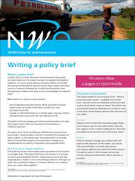 The minister for foreign affairs, senator the hon marise payne purpose this paper proposes a reassessment of the means by which we offer assistance to papua new guinea, in order to counter risks posed by the increased chinese presence in the pacific. Basic Policy Brief Template Example Policy Question