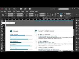How To Customize Resume Templates Bar Chart In Indesign 5 Of 11 Customizing Bar Chart
