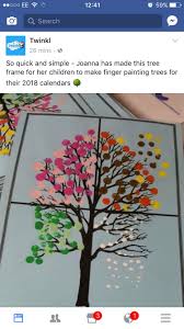 4 Seasons Tree Spring Art Projects Preschool Art Projects Kids Art Projects