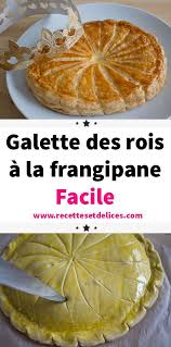 Galette Des Rois A La Frangipane Facile Galette Des Rois Frangipane Galette Des Rois Recette Frangipane