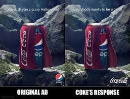 Afp or licensors 6 'try to be less white' read one slide credit: Coke Vs Pepsi And Their Non Existent Twitter Strategies Infographic Business 2 Community