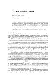 Here are the malaysia monthly calendars for year 2017 Pdf Tabular Islamic Calendar