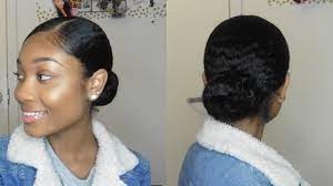 Pics photos african american updos buns follow us signature bride on twitter and facebook signature bride magazine gorgeous hair 40 african american black … Sleek Bun On Thick Natural Hair Step By Step Youtube